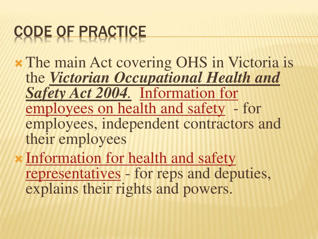 PPT OHS orientation/information session PowerPoint Presentation, free