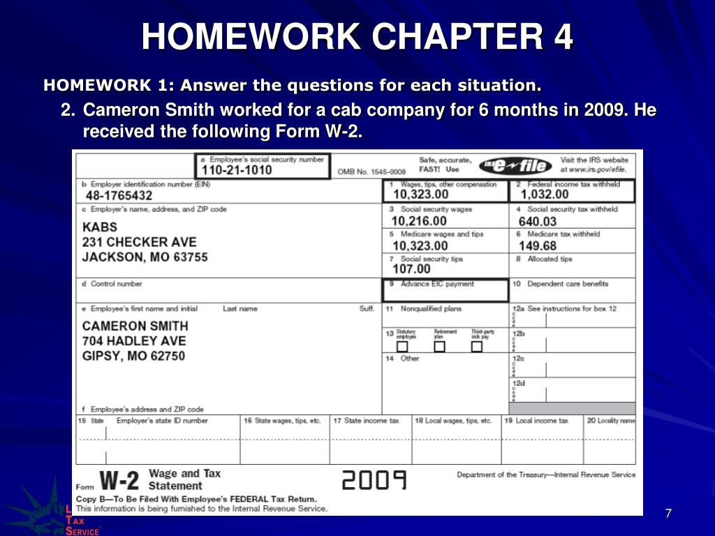 PPT Liberty Tax Service Basic Tax Course Lesson 5 PowerPoint