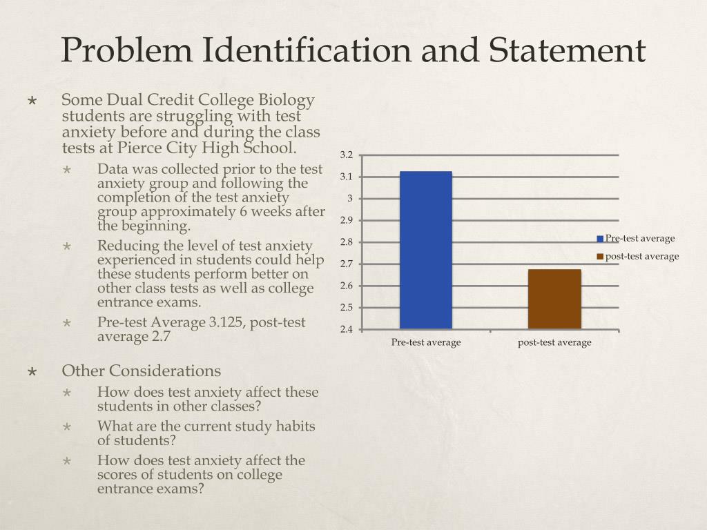 PPT Treatment of Test Anxiety in 11 th & 12 th Graders enrolled in