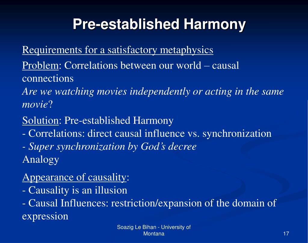 PPT The Rationalists Leibniz Individual Substances PowerPoint