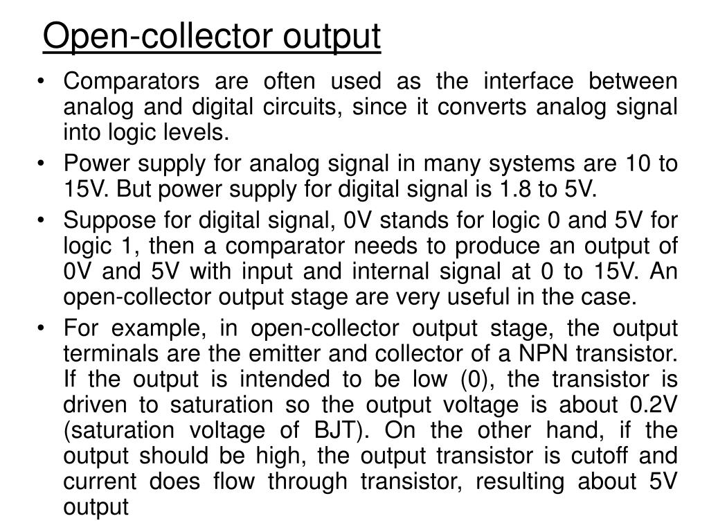 PPT Comparator circuits PowerPoint Presentation, free download ID