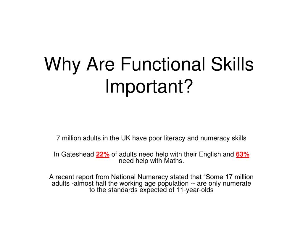 PPT Functional Skills Overview PowerPoint Presentation, free download