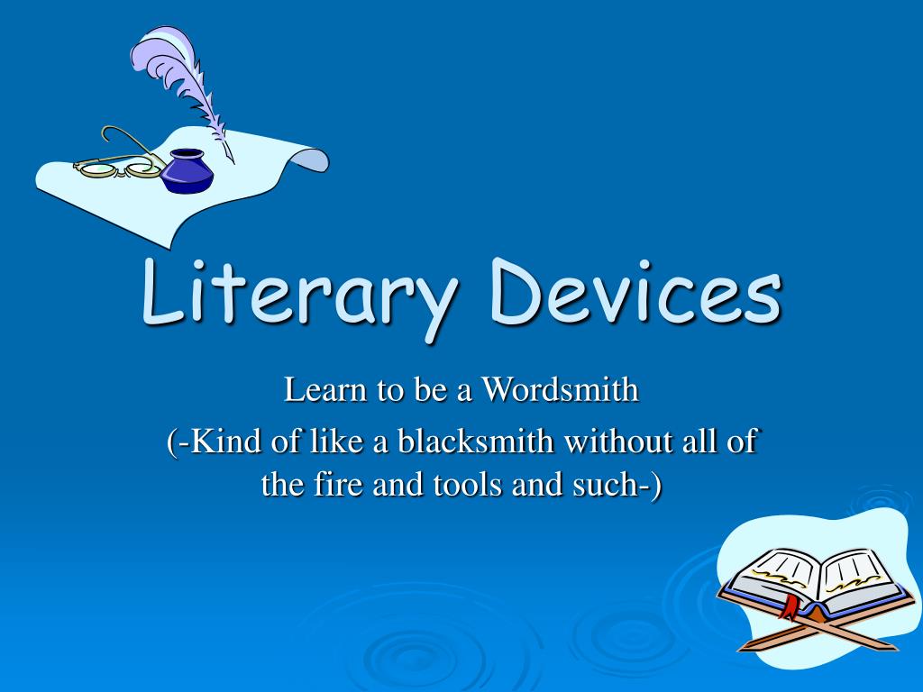 PPT Literary Devices PowerPoint Presentation, free