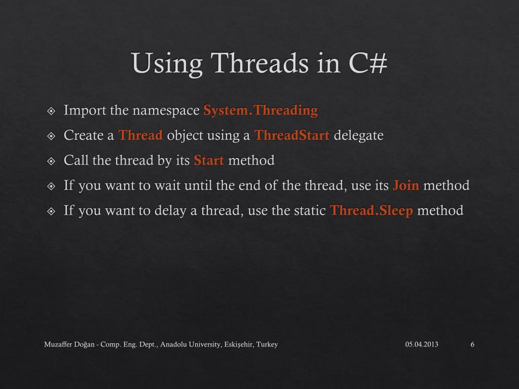 PPT Asynchronous Programming in C 5.0 PowerPoint Presentation, free