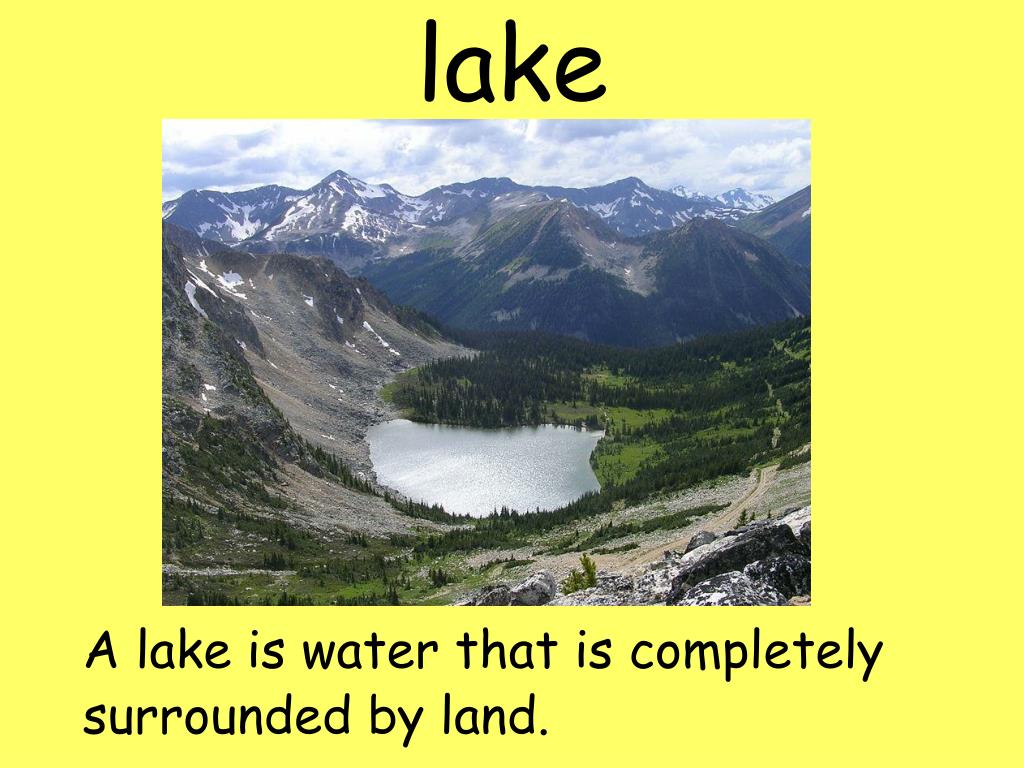 PPT Landforms and Water PowerPoint Presentation, free download ID