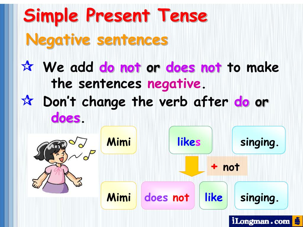 PPT Simple Present Tense PowerPoint Presentation, free