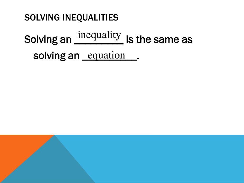 PPT Solving Exponential Equations and Inequalities PowerPoint