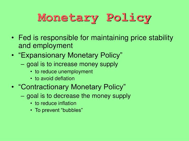 PPT The Federal Reserve System “the Fed” PowerPoint