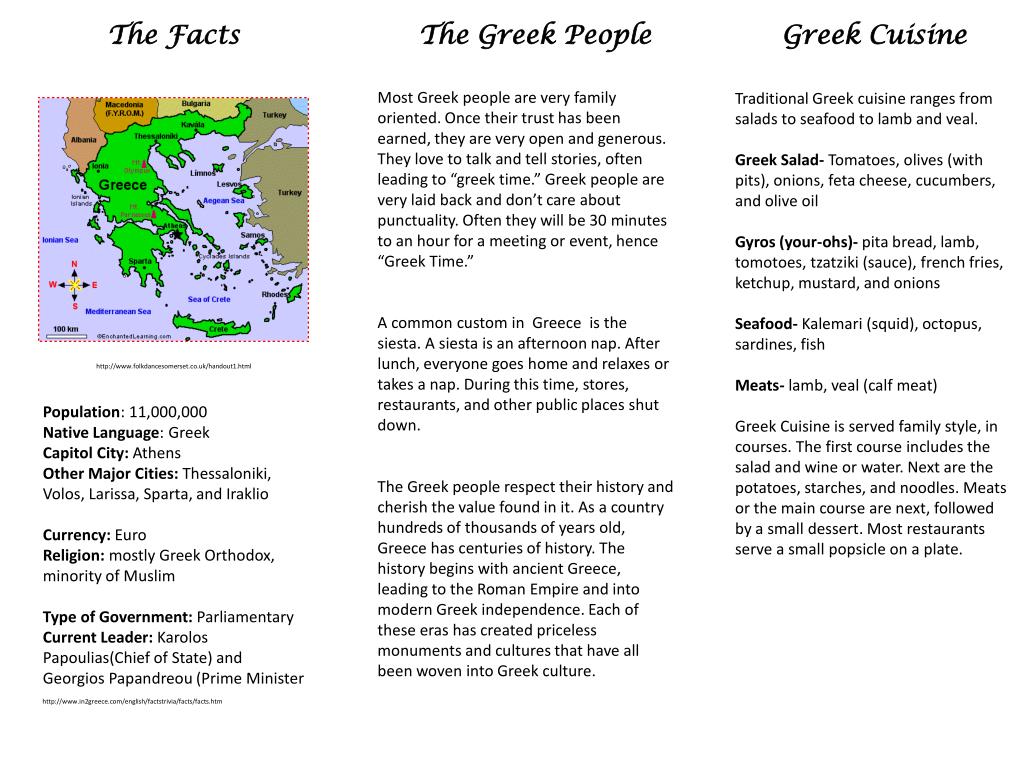 PPT Greek Cuisine PowerPoint Presentation, free download ID3101562