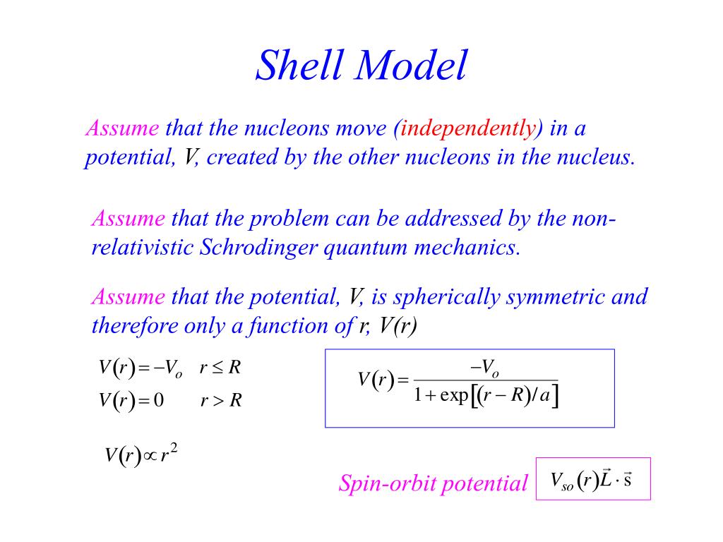 PPT Nuclear models PowerPoint Presentation, free download ID3102015