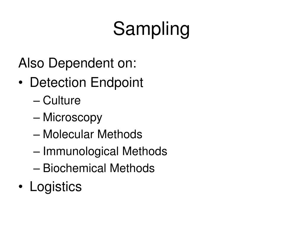 PPT Environmental Sampling and Experimental Design PowerPoint