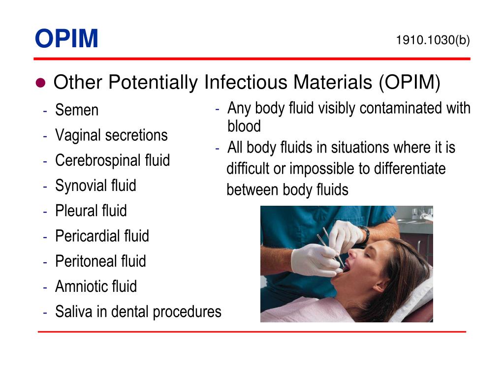 PPT Occupational Exposure to Bloodborne Pathogens PowerPoint