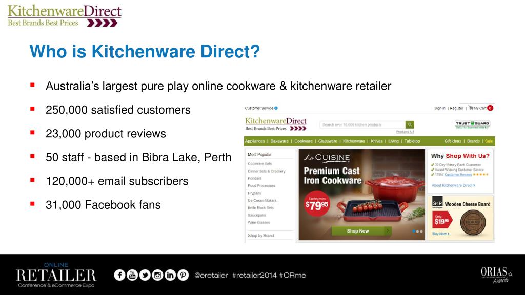 PPT Kitchenware Direct Recipe for Online Conversion Peter Macaulay
