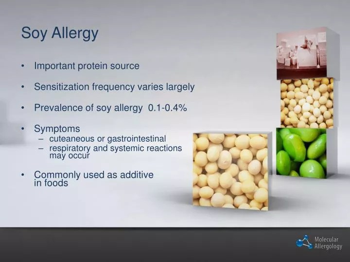 PPT Soy Allergy PowerPoint Presentation, free download ID3104075