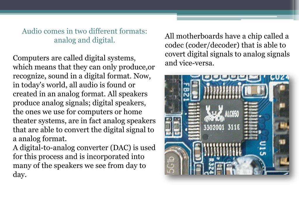 PPT Sound Cards/Onboard Sound PowerPoint Presentation, free download