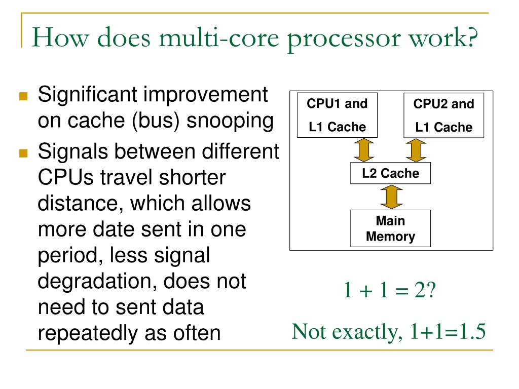 PPT Multicore Processor PowerPoint Presentation, free download ID