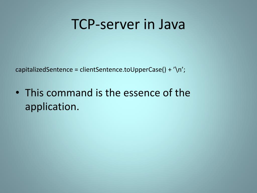 PPT Socket programming with UDP and TCP PowerPoint Presentation, free