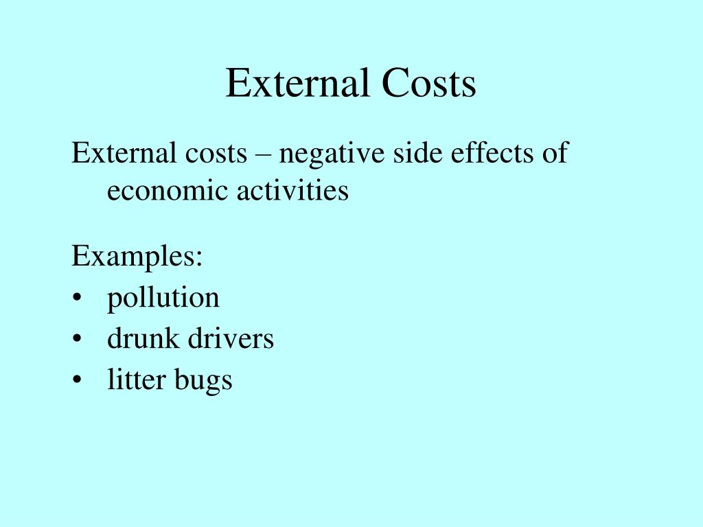 PPT Public Goods & Externalities PowerPoint Presentation, free