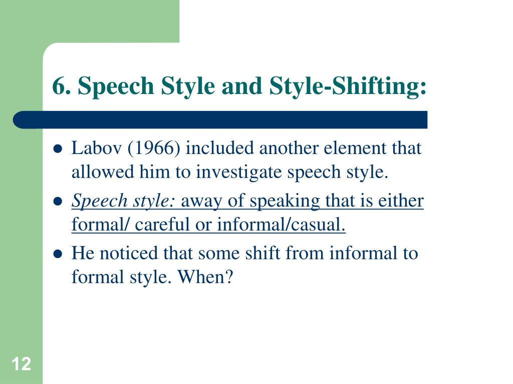 PPT Language and Social Variation PowerPoint Presentation, free
