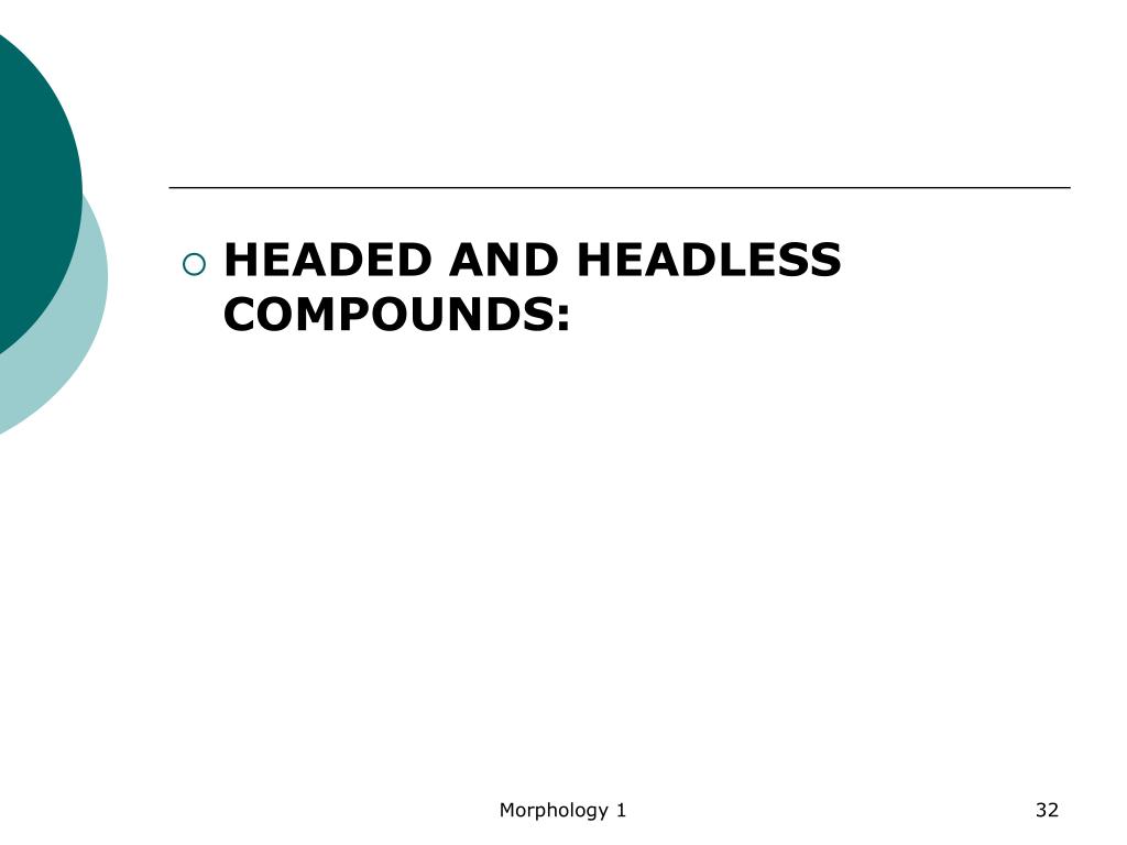 PPT Morphology PowerPoint Presentation, free download ID3111171