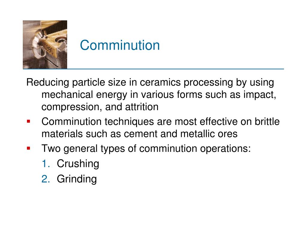 PPT Lecture 7 PROCESSING OF CERAMICS AND CERMETS PowerPoint