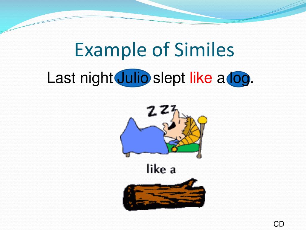 PPT Objective Today we will understand why similes are used in figurative language. PowerPoint