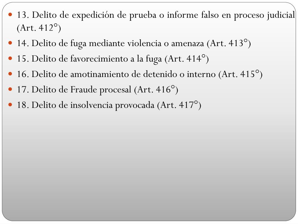 PPT DELITOS CONTRA LA FUNCIÓN JURISDICCIONAL PowerPoint Presentation
