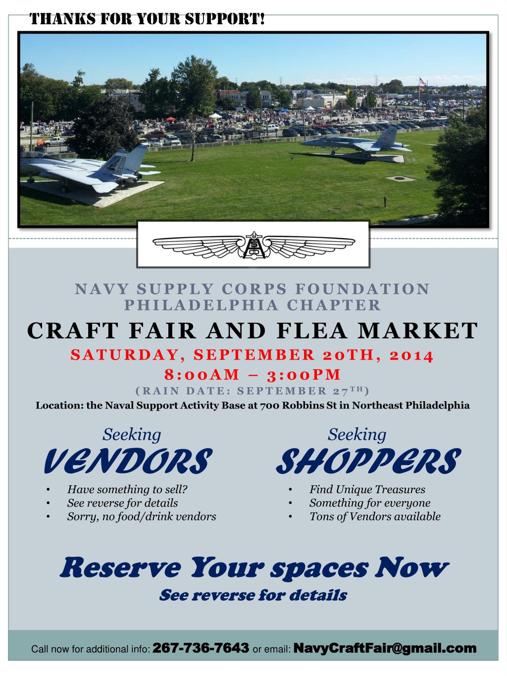 PPT Navy Supply Corps Foundation Philadelphia Chapter Craft Fair and