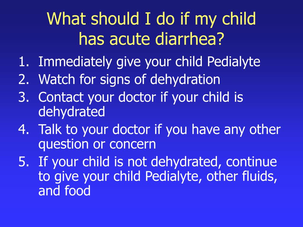 PPT Nutrition For Children With Diarrhea PowerPoint Presentation