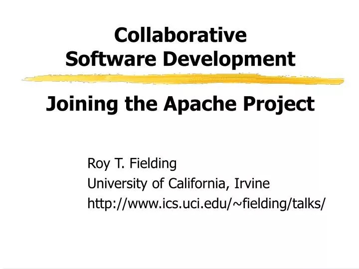 PPT Collaborative Software Development PowerPoint Presentation, free