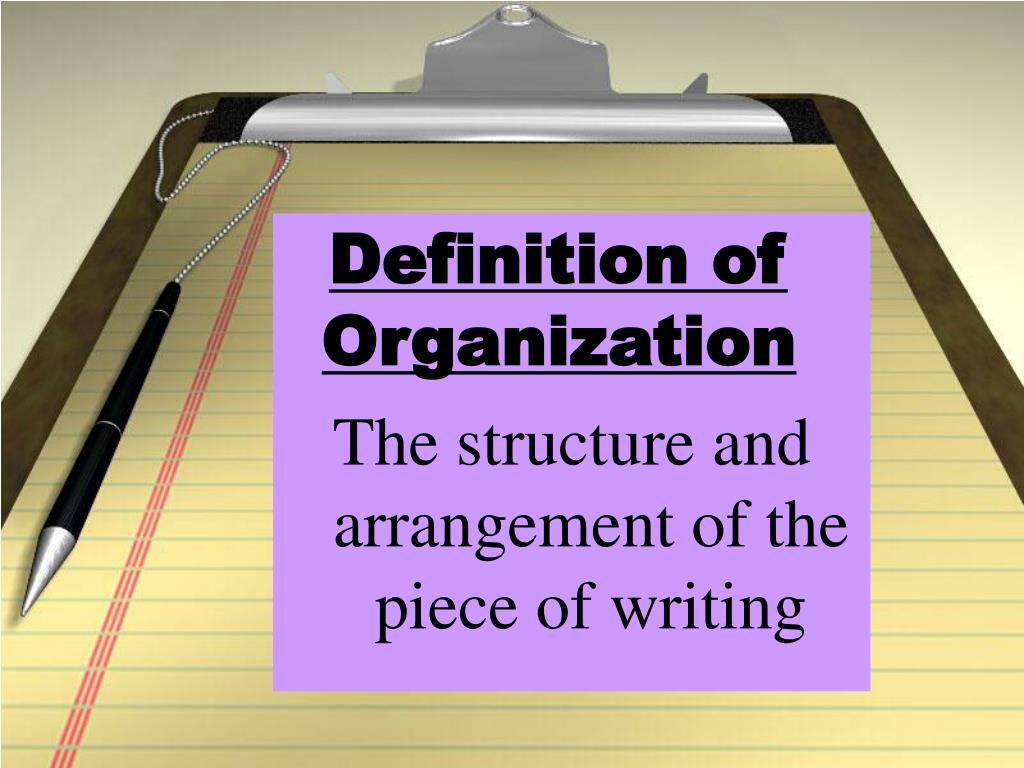 PPT Organization PowerPoint Presentation, free download ID3115724