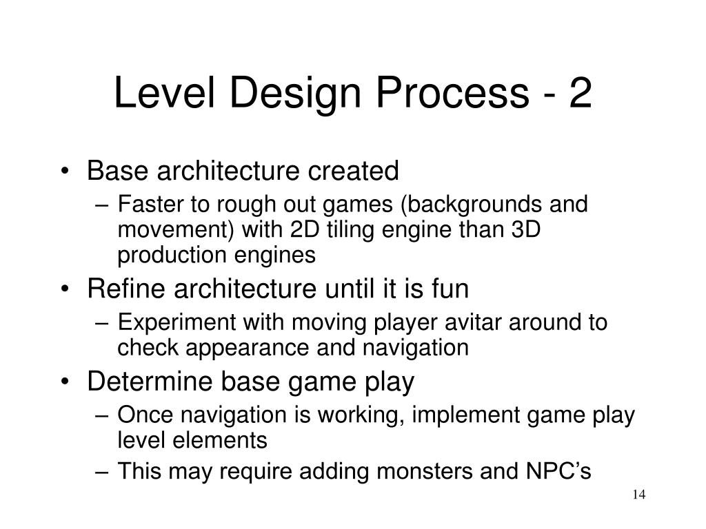 PPT Level Design PowerPoint Presentation, free download ID3116369