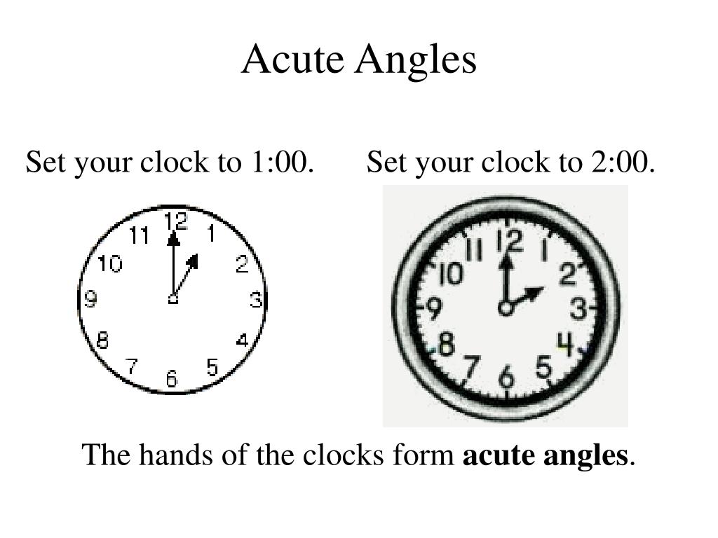 PPT Using Time to Explore Angles PowerPoint Presentation, free download ID3118972