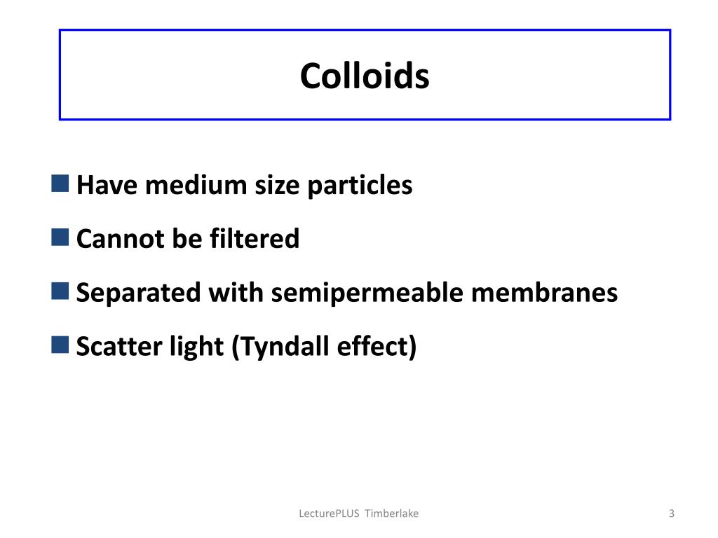 PPT Colloids PowerPoint Presentation, free download ID3119149