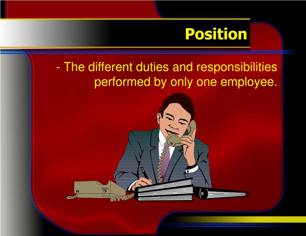 PPT The Job Description PowerPoint Presentation, free download ID