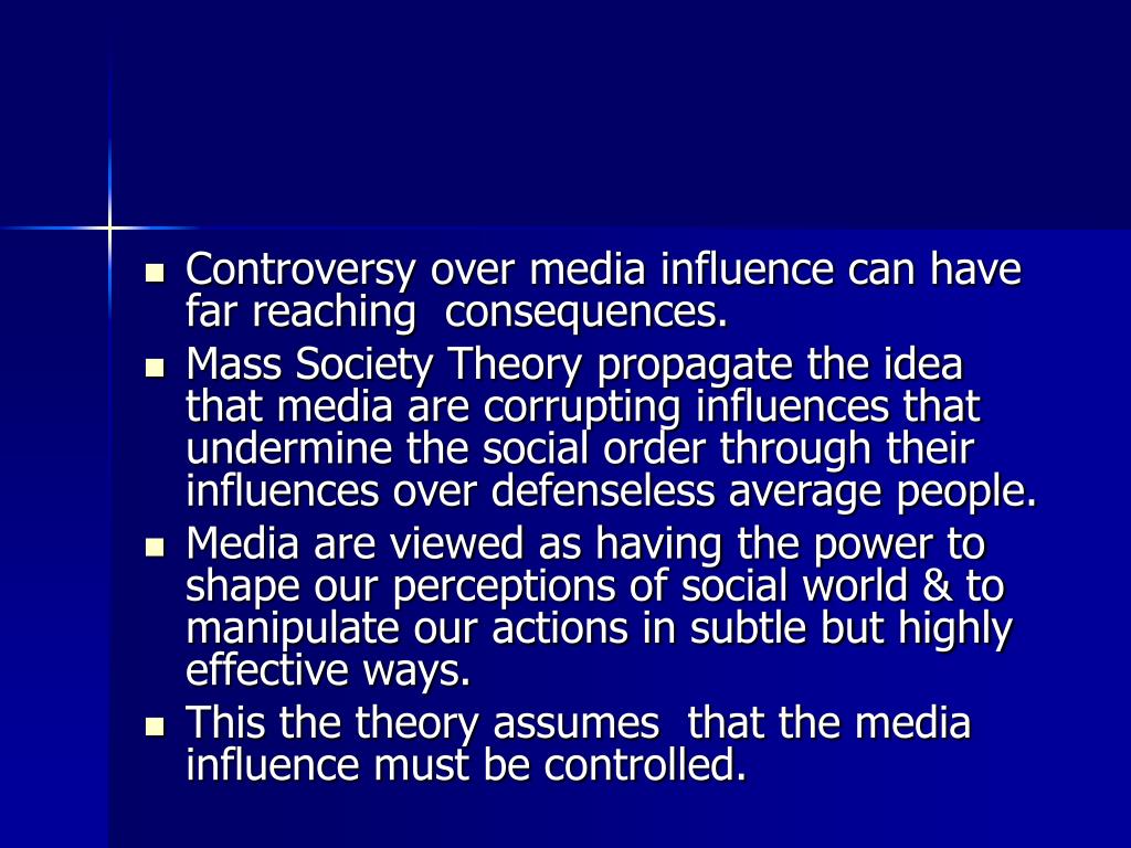 PPT Five Eras of Media Theories PowerPoint Presentation, free