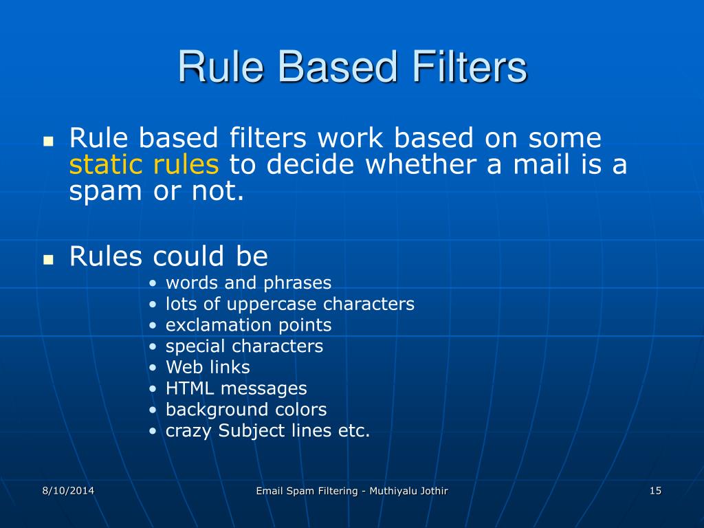 PPT Email Spam Filtering Computer Security Seminar PowerPoint Presentation ID3121305