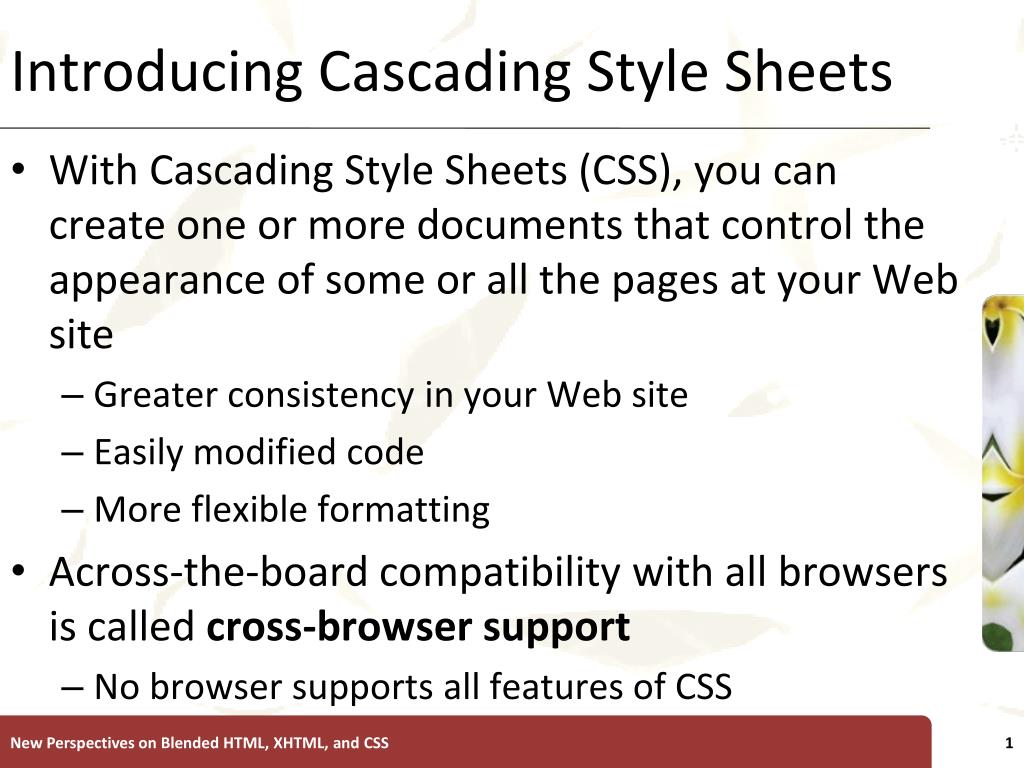 PPT Introducing Cascading Style Sheets PowerPoint Presentation, free