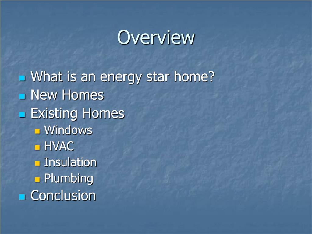 PPT The Energy Star Home PowerPoint Presentation, free download ID