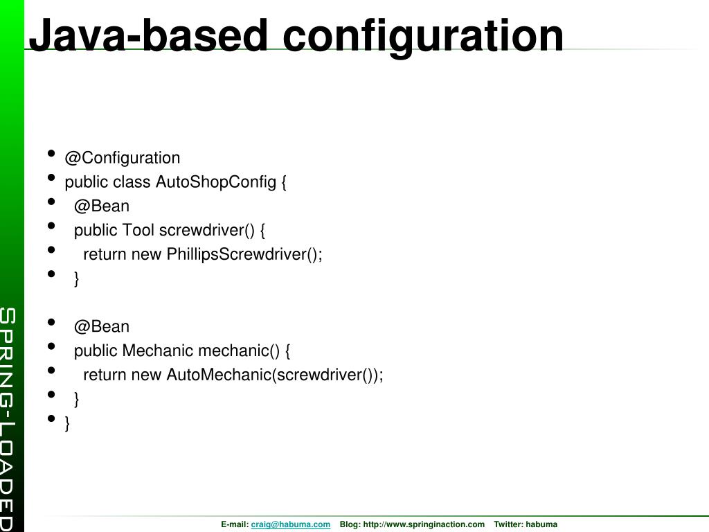 PPT Spring Framework PowerPoint Presentation, free download ID3124334