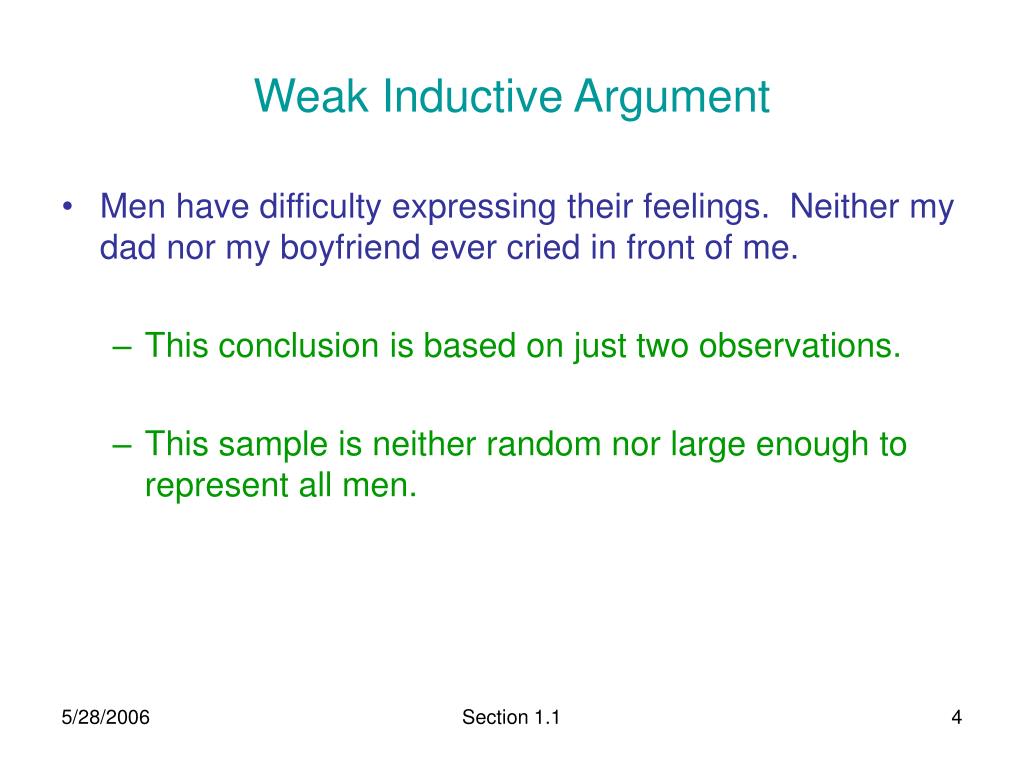 PPT Section 1.1 Inductive and Deductive Reasoning PowerPoint
