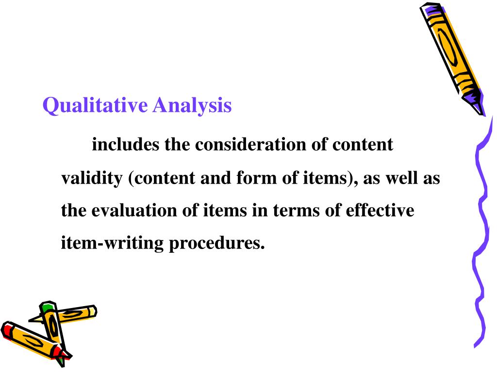 PPT Chapter 7 Item Analysis PowerPoint Presentation, free download ID3125342