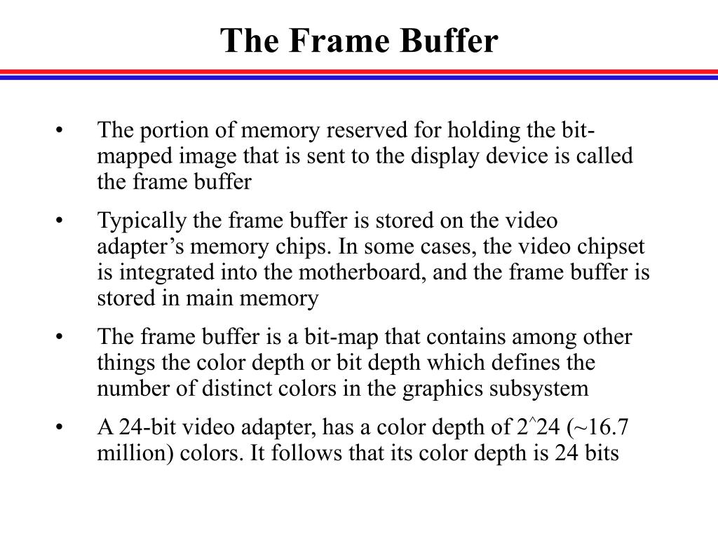 PPT Framebuffer in OpenGL PowerPoint Presentation, free download ID