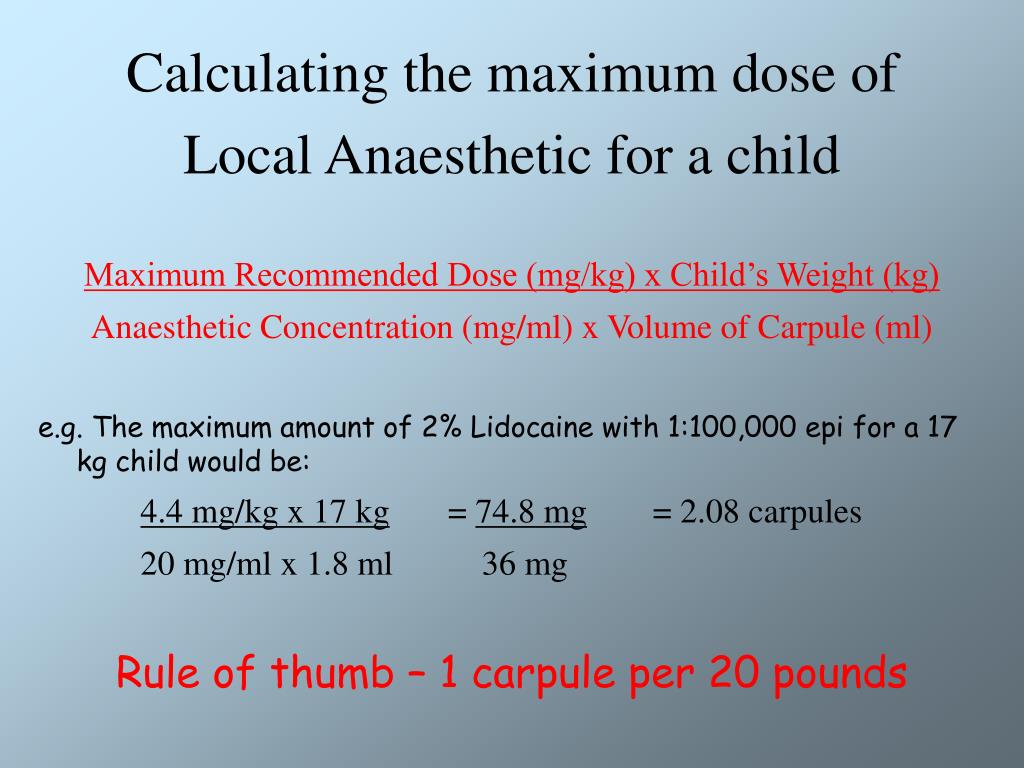 PPT Behaviour Management and Local Anesthesia PowerPoint Presentation