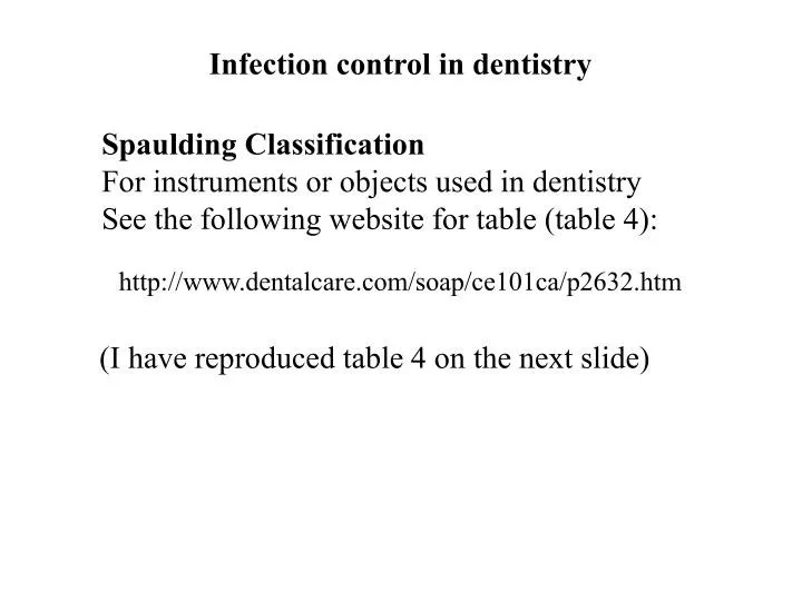 PPT Infection control in dentistry PowerPoint Presentation, free