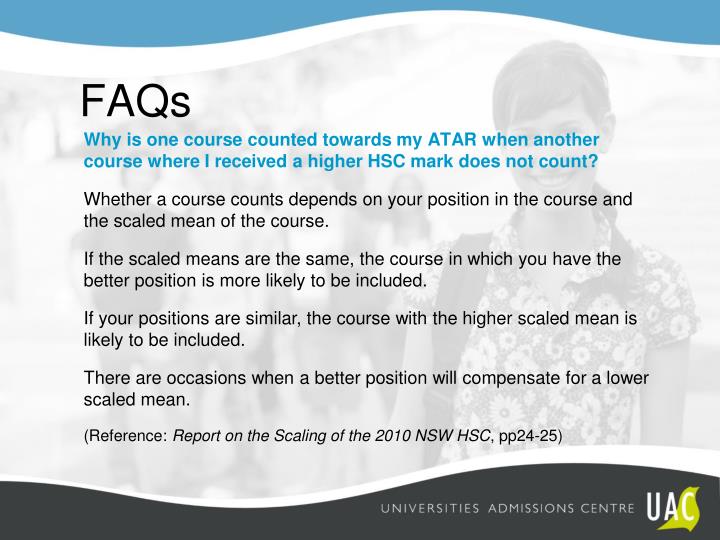 PPT Calculation of the ATAR and using the scaling report PowerPoint
