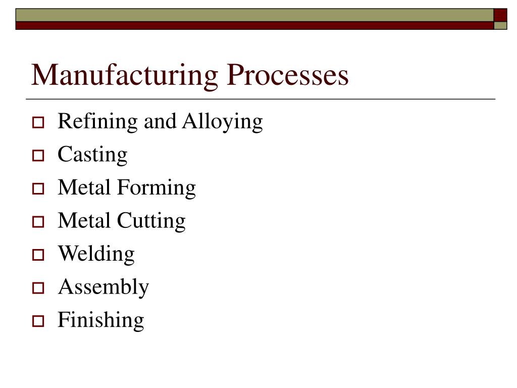 PPT Manufacturing Engineering PowerPoint Presentation, free download