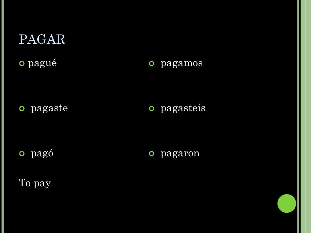 PPT Irregular Preterite Verbs PowerPoint Presentation, free download