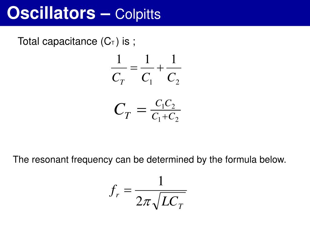 PPT Oscillators PowerPoint Presentation, free download ID3127971