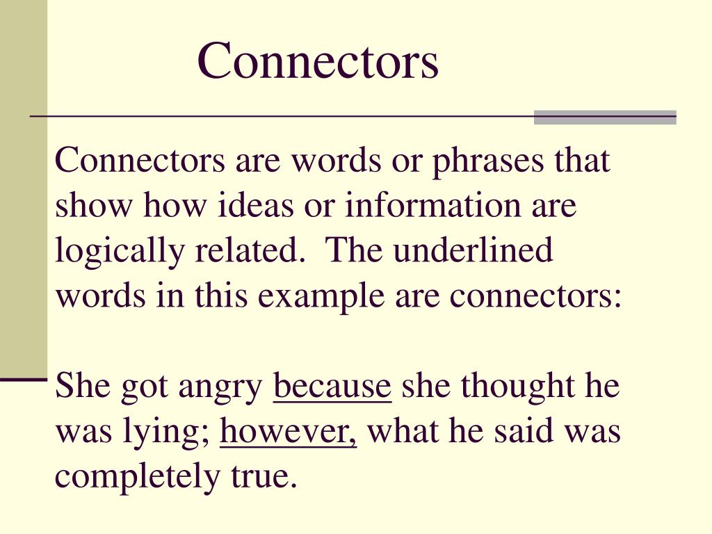 PPT Types of Connectors PowerPoint Presentation, free download ID